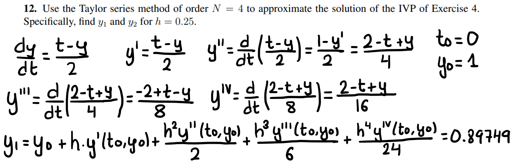 Dos anotaciones sobre mis ejercicios